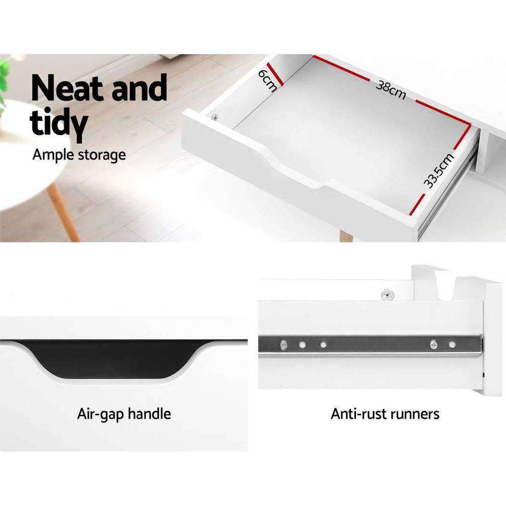 Artiss Office Computer Desk Study Table White