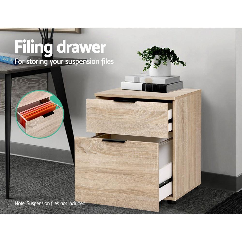 2 Drawer Office Filing Cabinet