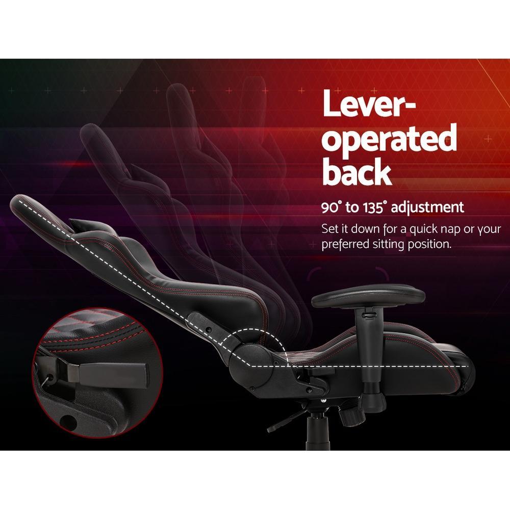 Artiss Home Office Black Gaming Office Chair