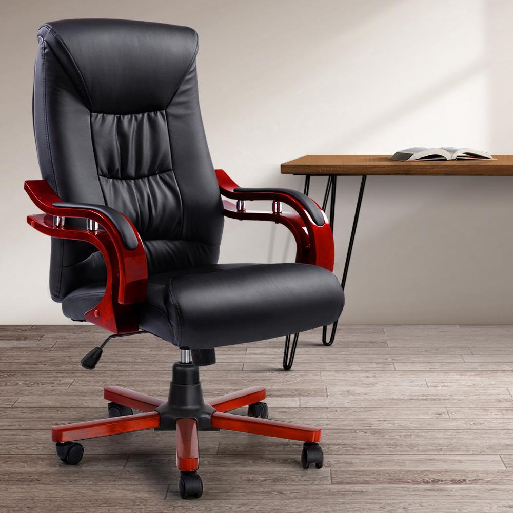 Artiss Executive Wooden Office Chair