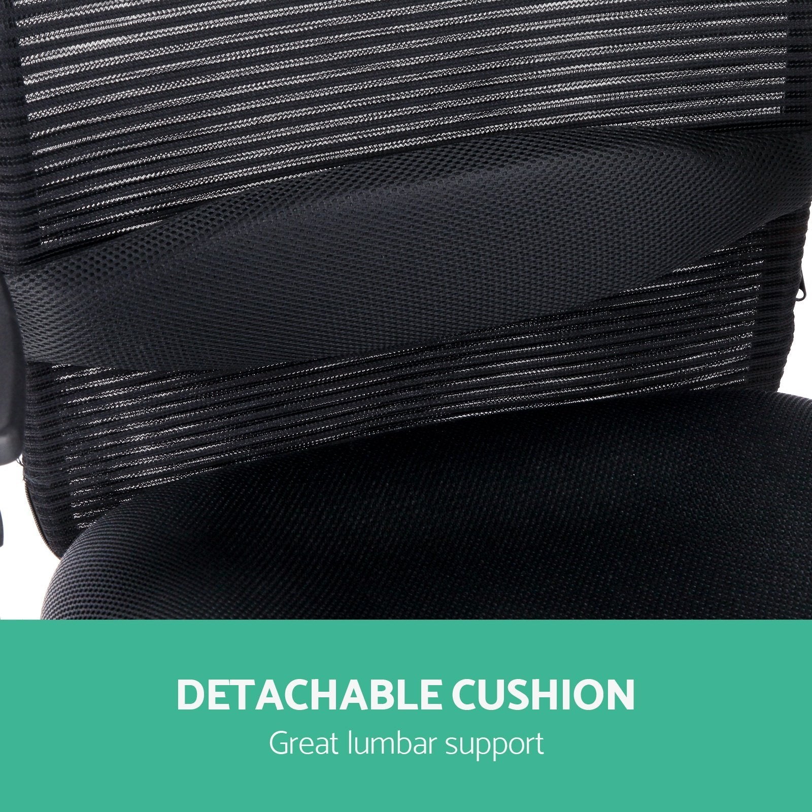 Mesh High Back Office Desk Chair - Black